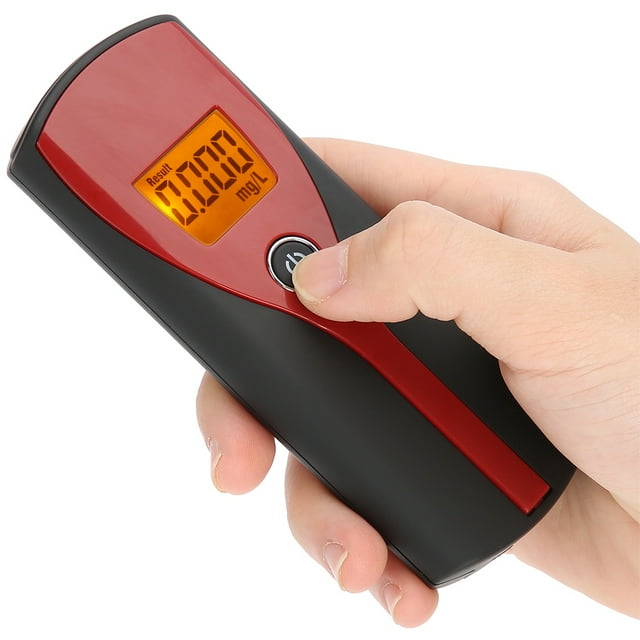 Probador de alcohol con pantalla LCD, probador de alcohol portátil de alta precisión con pantalla LCD, probador de alcohol digital, logre más