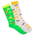 thumbnail image 2 of TeeHee Women's Foods Knee High Socks 2-Pack (Veggie & Sushi, 2 of 4