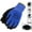 Blue, variant on Better Grip Winter Insulated Double Lining Rubber Coated Work Gloves, 3 pairs/pack, Red/Large