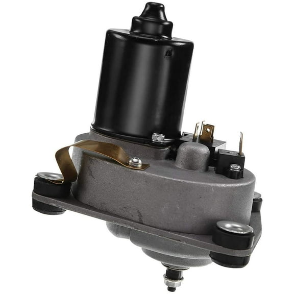 A-Premium Windshield Wiper Motor Front Compatible with Cordoba LeBaron Newport Dodge D100 D200 D350 W100 Plymouth Caravelle Volare 1984-1997 Without Washer Pump