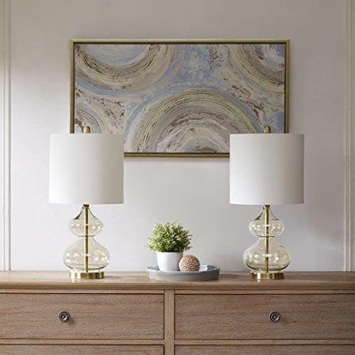 510 Design Ensemble de 2 Lampes de Table Ellipse Or