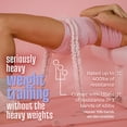 thumbnail image 3 of BootySprout Hip Thrust Machine for High Resistance Glute Training - Home Gym Workout - Comes with 45, 90, and 135 Lbs of Resistance - Pink, 3 of 7