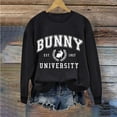thumbnail image 1 of EGNMCR Easter T-Shirt Imprimé Femmes T-Shirts Graphiques pour Femmes Chemises pour Femmes Col Rond de la Saint-Patrick Haut Imprimé à Manches Longues Chandails T-Shirts pour Femmes, 1 of 4