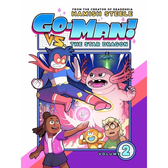 Go-Man! Go-Man vs. the Star Dragon, (Paperback)