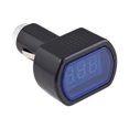 thumbnail image 1 of Mini voltímetro de carga para automóvil / Detector de voltaje de pantalla digital Monitor de batería, 1 of 5