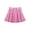 Hot Pink, variant on Aislor Girl's Metallic Skater Skort Dance Athletic Shiny Pleated A-Line Mini Scooter Skirt for Cheerleading Performance