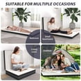 thumbnail image 7 of YRLLENSDAN 3 inch Foldable Mattress CertiPUR-US Certified Memory Foam Mattress Tri Fold Portable Mattress Topper Suitable for RV Travel Camping Guest, Narrow Twin, 7 of 7