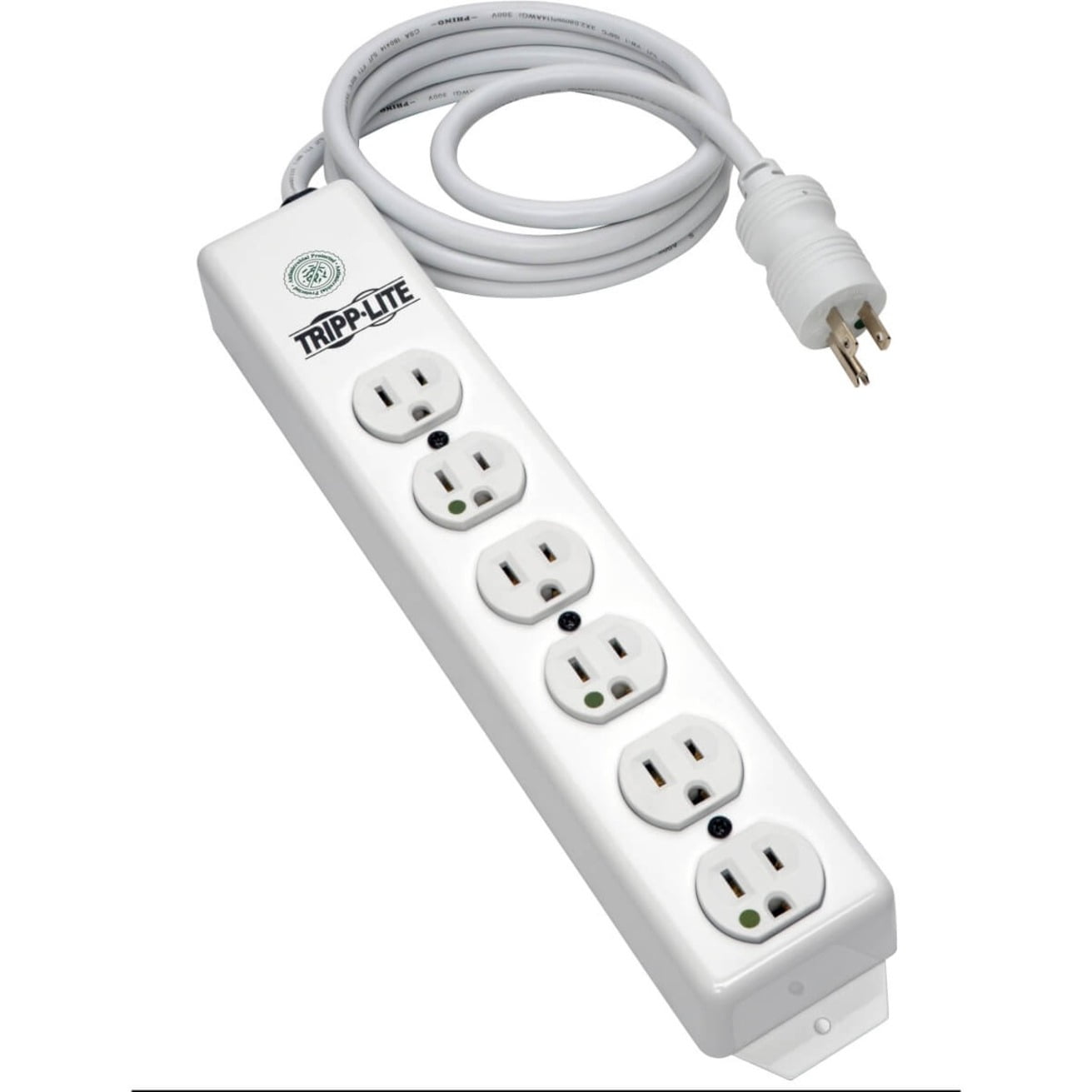 Tripp Lite Medical-Grade Power Strip with 6 Hospital-Grade Outlets, 15 ft. Cord, NOT for Patient-Care Vicinity – UL 1363 (PS-615-HG)