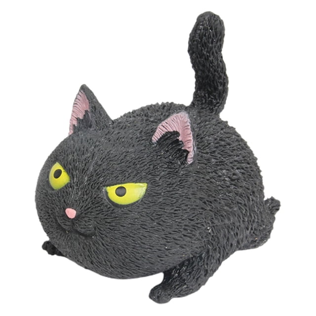 Juguete De Bola De Compresión De Gato, Bola De Bola De Compresión En Forma De Gato Ecológica Para Casa