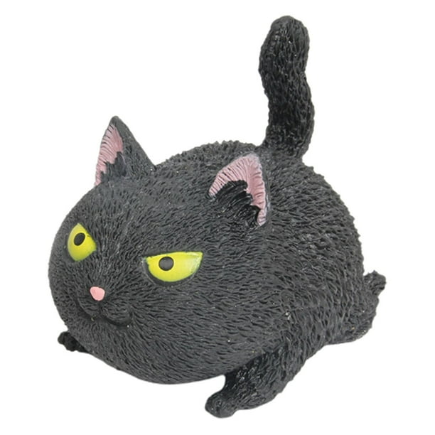 Bola De Compresión En Forma De Gato, Alivio Del Estrés Del Juguete De Bola De Bola De Gato Para El Hogar