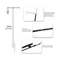 thumbnail image 2 of maskred Camping Light Stand Set Removable Solid Color Outdoor Fishing Backpacking Lantern Hanging Fix Post Pole with Ground Pegs Gold, 2 of 6