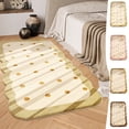 thumbnail image 1 of Soft Faux Pashmina Carpet Mat - Non-Slip Foldable Rug for Bedroom, Living Room & Office, 1 of 6