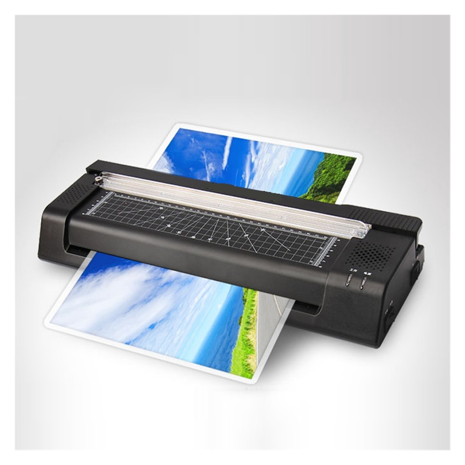 YE381C Photo Laminator Fast Warm-up Laminating Machine With Paper Knife Home/Office Fully Automatic Laminator For A3/A4