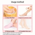 thumbnail image 3 of Hydrating Silicone Socks For Dry Cracked Feet, Pedicure Accessory, 2 Pieces, 3 of 9