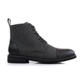 thumbnail image 2 of Polar Fox Brooke MPX806061 Woolen and Synthetic Leather Lace-up Fashion Dress Boots with Zipper Closure, Black, Size 6.5, 2 of 7