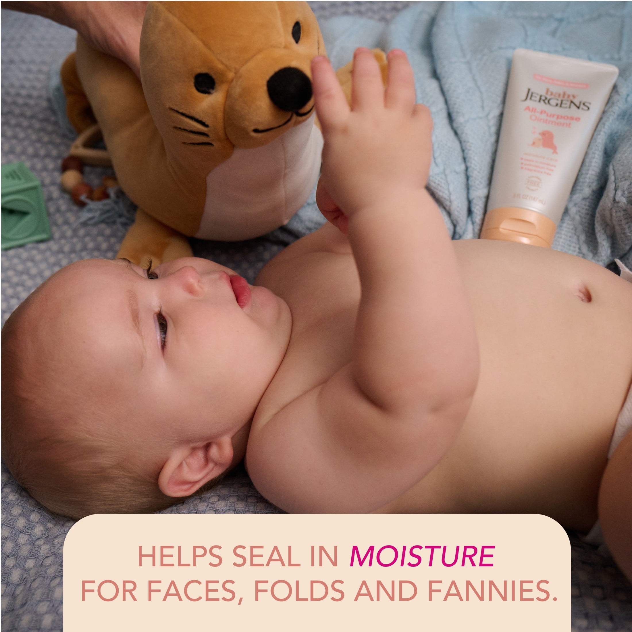 Baby Jergens AllPurpose Ointment, PlantBased Moisturizers,