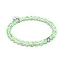 thumbnail image 1 of Verdant Moon | .925 Sterling Silver | Galaxy Glass Bead Bracelet, 1 of 3