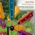 thumbnail image 6 of Alpine Corporation 86" Metal Wind Spinner Garden Stake, Multicolor, 6 of 12