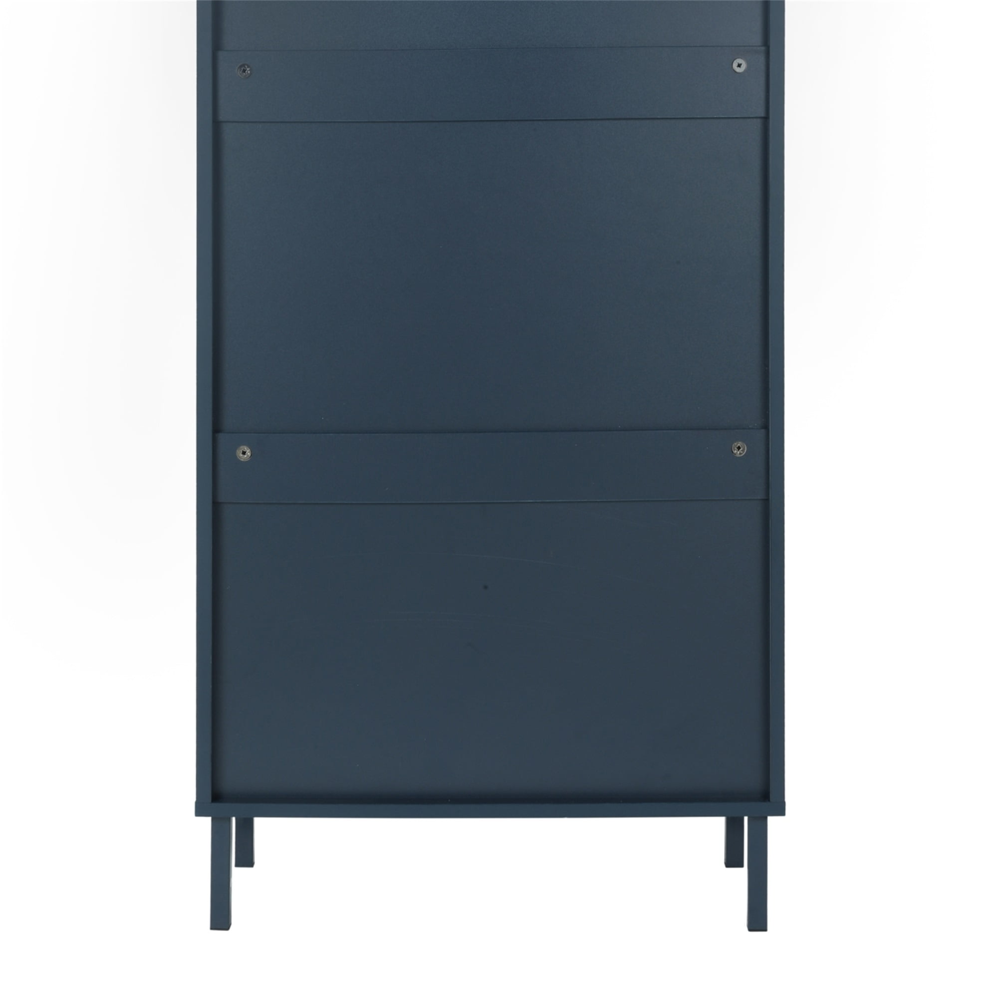 YYAo Shoe Rack Storage Cabinets, 3-Tier Metal Rattan Door Shoe Rack for Living Room Bathroom, Blue&Gray YYAo Shoe Rack Storage Cabinets, 3-Tier Metal Rattan Door Shoe Rack for Living Room Bathroom, Blue&Gray