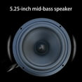 thumbnail image 7 of Jesscasday HIFI 5.25Inch Subwoofer Speaker Midrange Metal Rubber Construction Enhances Bass Response, 7 of 7