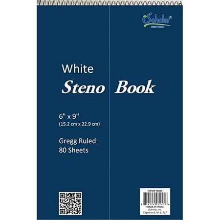 Ischolar Steno Book 80 Sh, PartNo 91880, by Ischolar New York, Stationery, Speci