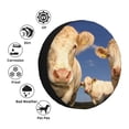 thumbnail image 5 of Gaeub Cows Cattles 14-17in Tire Cover, Spare Tire Cover, for Camper Caravan, Trailer, Car, Truck, SUV, Jeep - 14 inch, 5 of 9