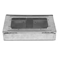 thumbnail image 2 of Trampa para ratones con ventana transparente, gran espacio, caja trampa para ratones, herramienta de alta capacidad para matar roedores, dispositivo de captura reutilizable, color blanco, 2 of 12