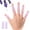 Purple, variant on PTSPLLMY 20 PCS Gel Finger Sleeve Protectors - Silicone Finger Sleeves with Lavender Extract - Finger Cots Bandages Provide Relief for Finger Cracking, Corns, Blisters and Calluses Protect (Purple)
