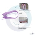 thumbnail image 4 of Pack de Bebé con Nido + Almohada de Lactancia + Cambiador Morado, 4 of 5