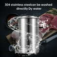 Lieonvis Stainless Steel Ham Maker Meat Press Cooker for Making Healthy