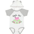 thumbnail image 3 of Inktastic Gigi's Girl Heart Flowers Girls Baby Bodysuit, 3 of 5