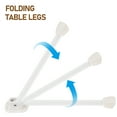 thumbnail image 2 of 4 pcs Coffee Table Legs Foldable Table Legs Heavy Duty Desk Leg Folding Desk Legs for Office, 2 of 6
