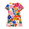 thumbnail image 3 of RXIRUCGD 2025 Vêtements d'Été pour Enfants 3-12 Ans Mode Imprimée Pyjama Rêveur Mi-Mollet Chemise de Nuit, 3 of 4