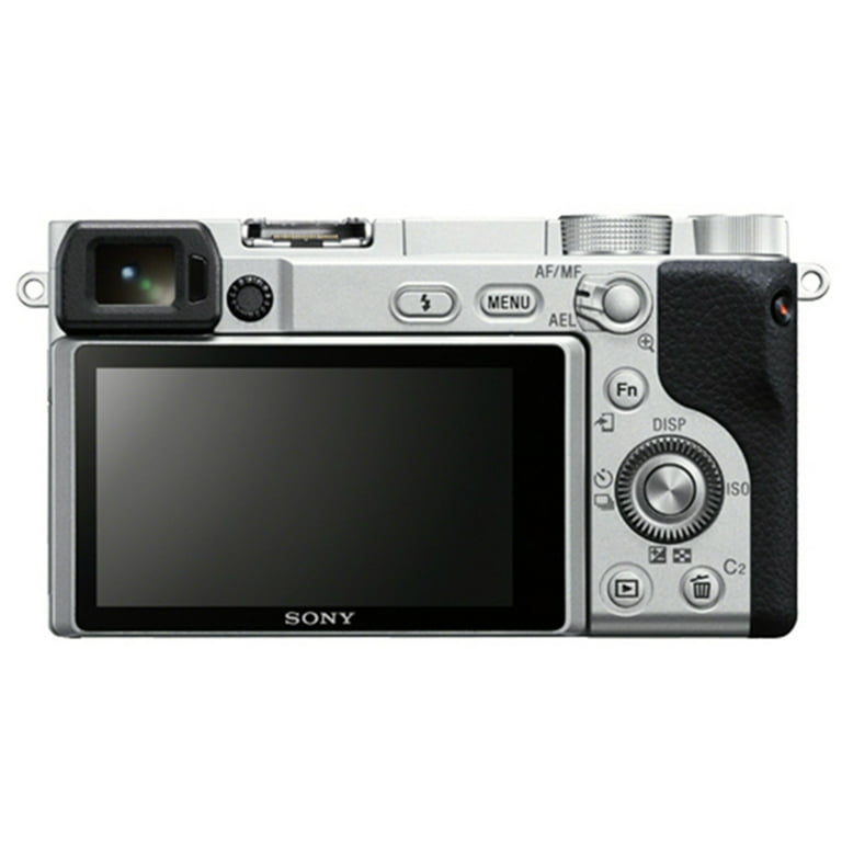 Sony Alpha a6400 Mirrorless Digital Camera (Silver) with 16-50mm