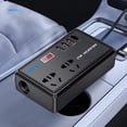 thumbnail image 2 of Auto Outlet Adapter Power Inverte Power Converter Charger DC12V/24V DC110V-220V 3100MA/5V MAX 200W ABS Car Electronics Inverter, 2 of 9