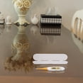 thumbnail image 2 of 2pcs Thermometer Box Small Plastic Temperature Measurement Tool Box Digital Thermometer Storage Box (14.5x3x1.5cm), 2 of 6