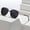 Golden/grey, variant on Metal Aviator Sunglasses for Men Women Polarized UV400 Classic Black Frame
