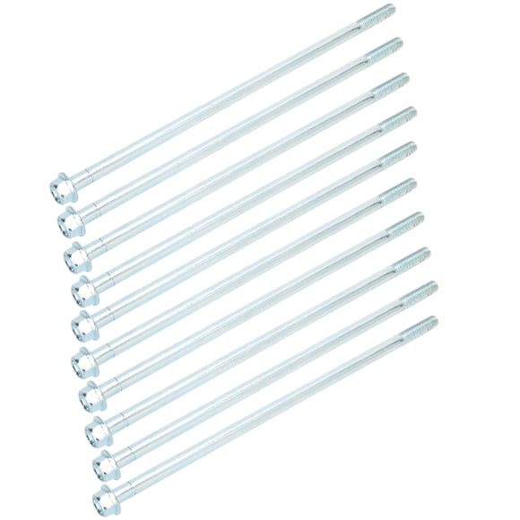 Long Bolt,10Pcs Hex Flange Long Motor Replacement Parts Long Screw Built for the Future