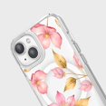thumbnail image 4 of MagSafe iPhone 15 Pink Wildflower Clear Case, 4 of 5