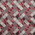 thumbnail image 1 of oneOone Cotton Jersey Dark Brown Fabric Floral Sewing Fabric By The Yard Printed Diy Clothing Sewing Supplies 58 Inch Wide, 1 of 6