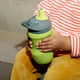 thumbnail image 2 of Tommee Tippee Botella deportiva aislada, 9 oz, botella de agua para niños pequeños sin derrames durante 12 meses o más, válvula de dos piezas que ayuda a detener derrames, paquete de 2, verde y verde, 2 of 5