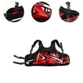 thumbnail image 6 of QSTDGVPW Adjustable Kids Karting Rib Protector Lightweight Sponge Armor Chest Safety Gear red, 6 of 7