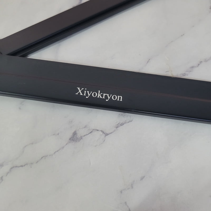 Xiyokryon License plate frames  Matte Finish, Rust-Resistant & Scratch-Resistant, Easy Install with Pre-Drilled Holes, 2 Pack