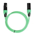 thumbnail image 4 of Conector simétrico del cable del cable de 6pcs para el instrumento XLR de a perfke Cable XLR macho a hembra, 4 of 9