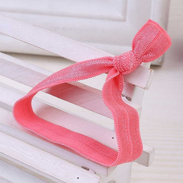 Hair Ring Seamless High Elasticity Knotted Adjustable Ponytail Holder Colorful Hairs Rope Scrunchies Accessories Multi Color Watermelon Red