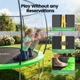 thumbnail image 6 of GVDV 14' Outdoor Trampoline, Backyard Recreational Pumpkin Trampoline for Kids, 6 of 9