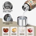 thumbnail image 3 of 20 Oz Pomeranian Dogs and Flowers Coffee Tumbler Double Wall Insulated Stainless Steel Water Bottle | Metal Reusable Thermoses Flask with Cup Cap | Leak & Sweat Proof with Anti-Dust Lid, 3 of 7