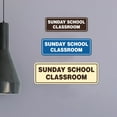 thumbnail image 2 of Signs ByLITA Standard Sunday School Classroom Sign (Blue) - Medium (10 Pack), 2 of 8