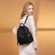 thumbnail image 2 of WORGEOUS Mochila con cremallera antirrobo de 1 pieza Bolso de hombro escolar de tela Oxford Bolso de viaje de gran capacidad de moda para damas, mujeres, (talla L), 2 of 7