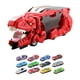 thumbnail image 3 of Camión CUTICAT transportador de dinosaurios juguete devorador rojo, 3 of 8